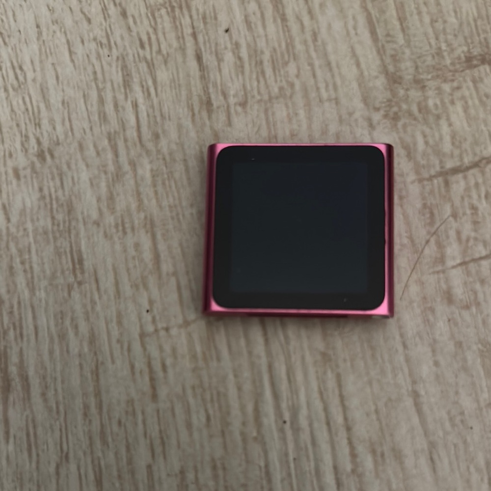 Apple Pink Music Player
